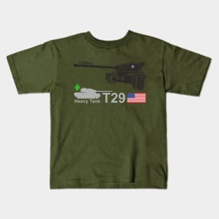 American Tank T29 Kids T-Shirt